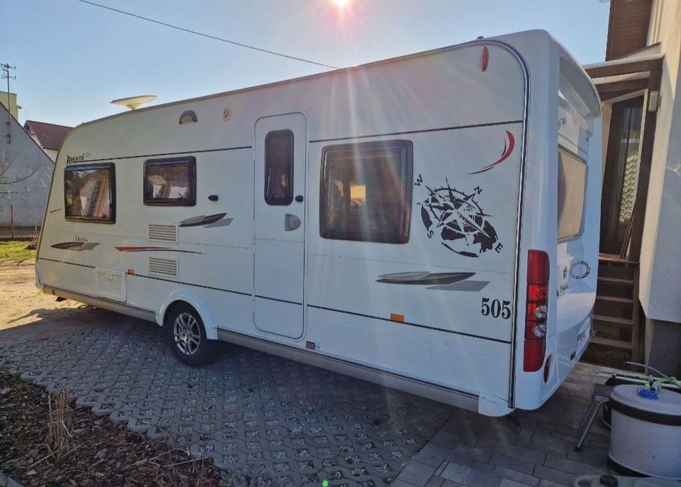 Przyczepa Elddis Avante 2008r 5-6 osób DMC 1295 MOVER NAMIOTpiętrowe ł