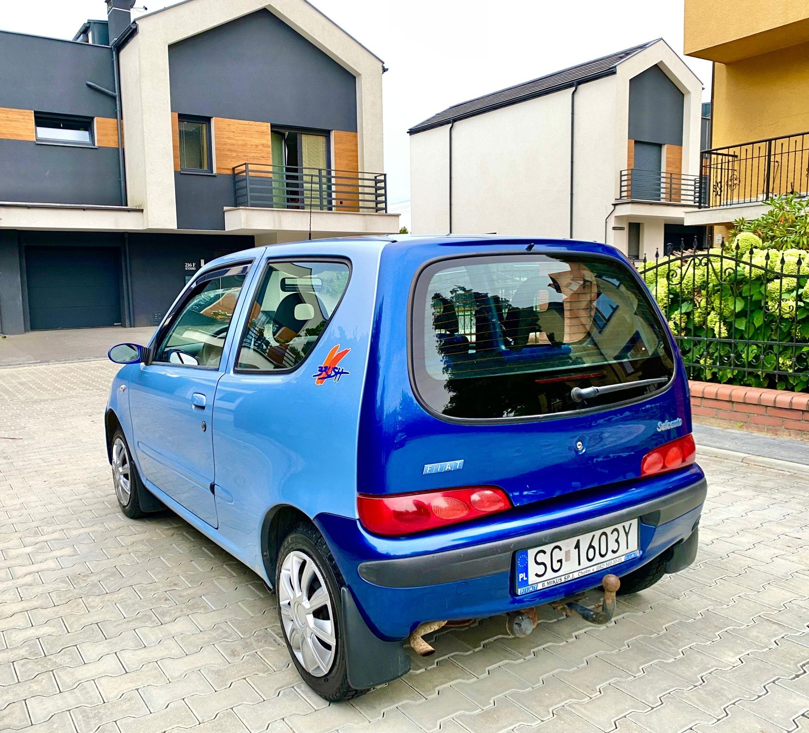Fiat Seicento 1,1 z instalacją gazową LPG