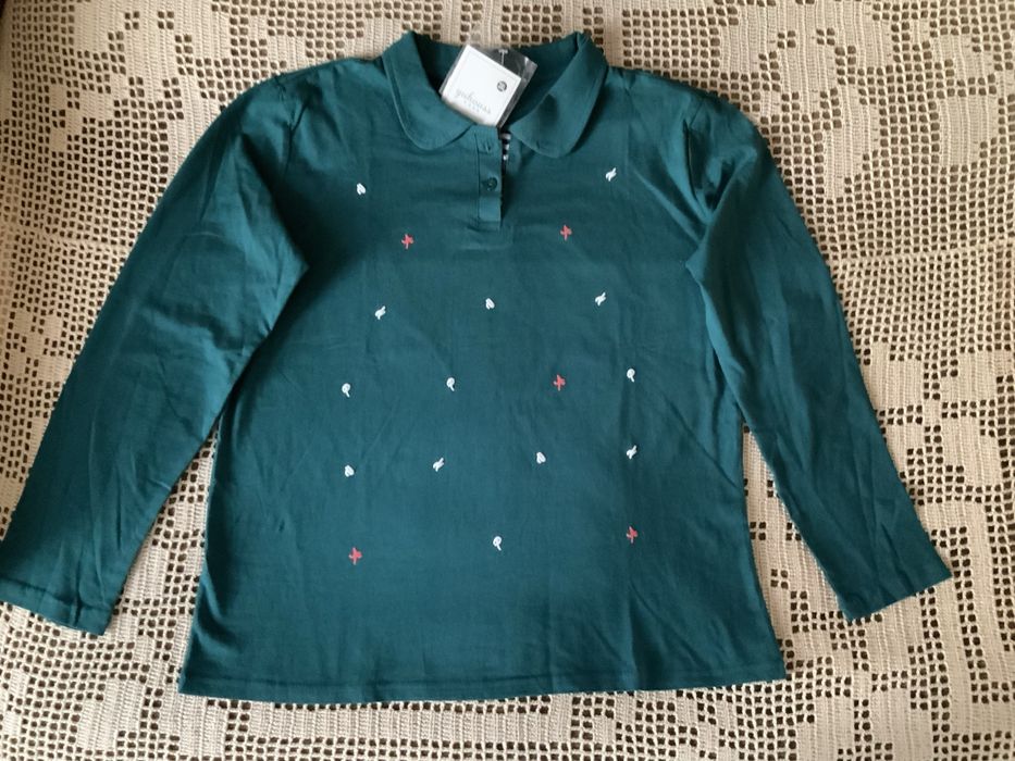 Котонова блуза/поло/50-52розміру