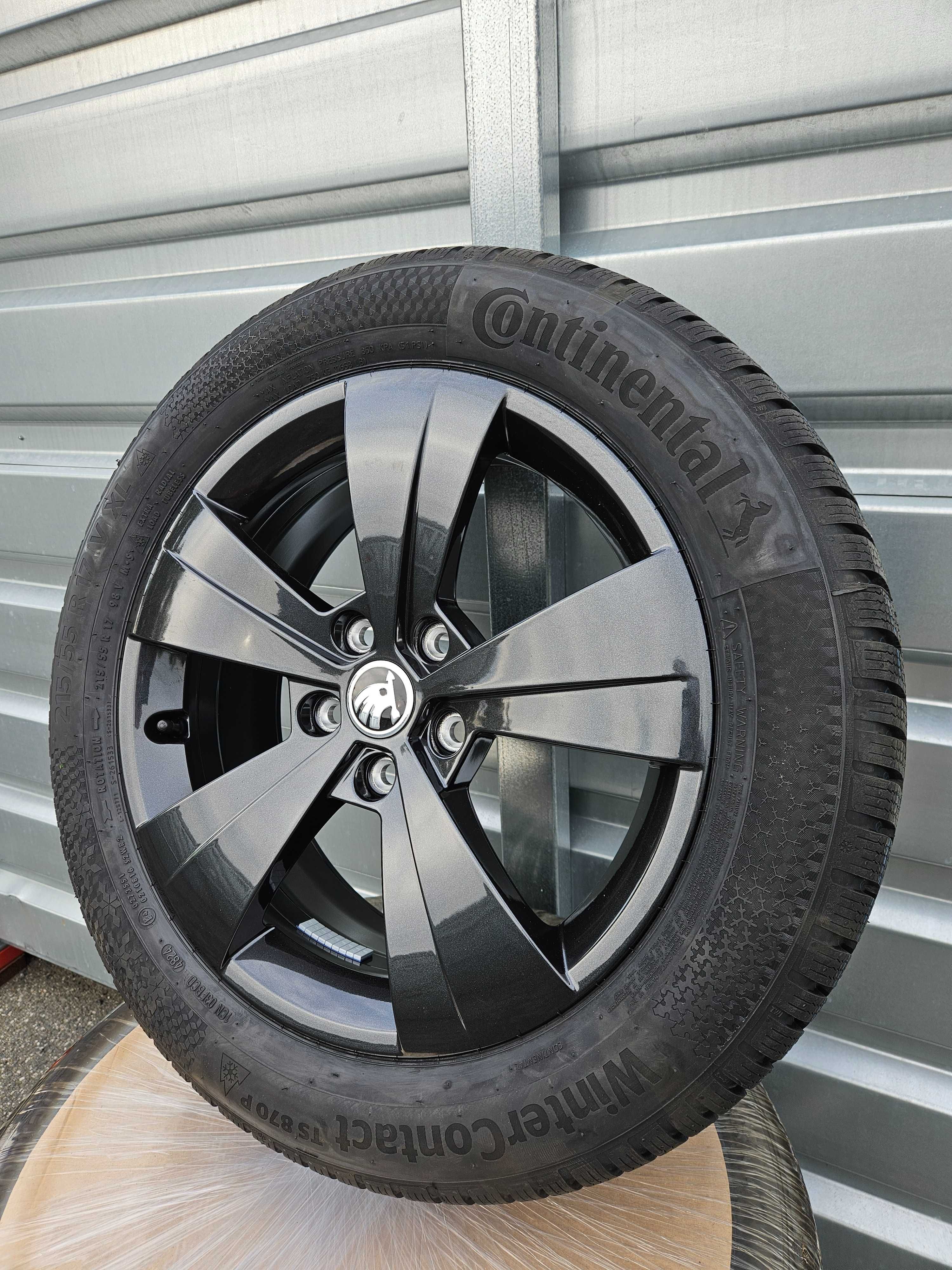 Nowe zimowe felgi Triton 17" Škoda Superb 215/55 R17