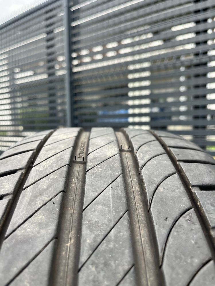 Komplet kół 18” Mazda – felgi aluminiowe + prawie nowe opony Kleber