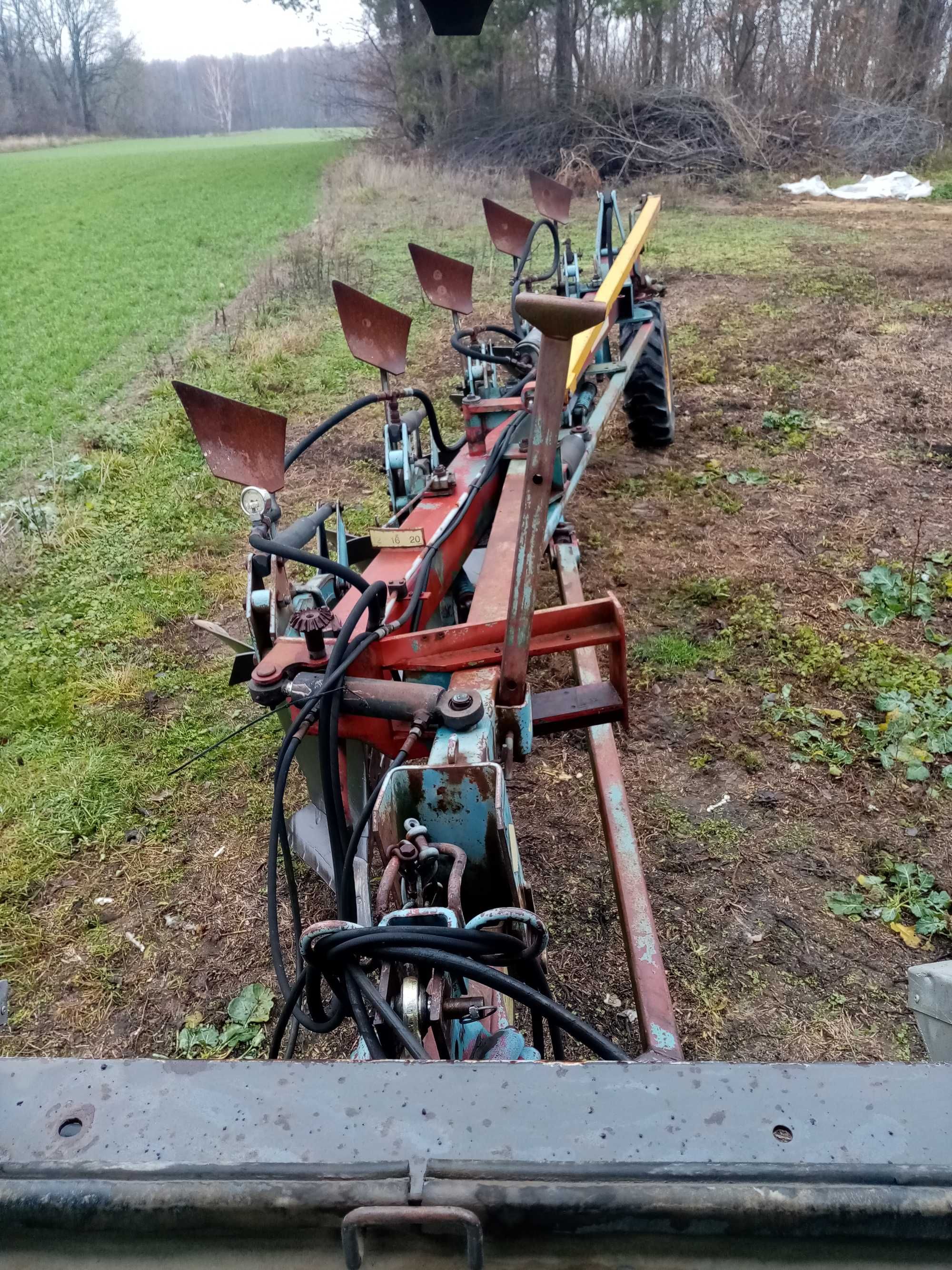 Pług Overum Półzawieszany Vario Non Stop 5 skibowy