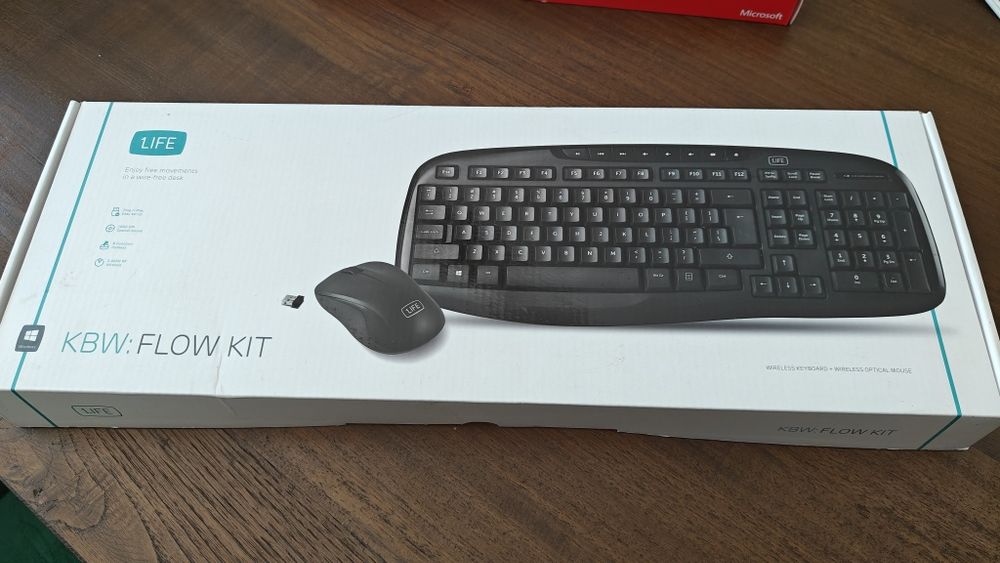 Teclado e rato wireless NOVO