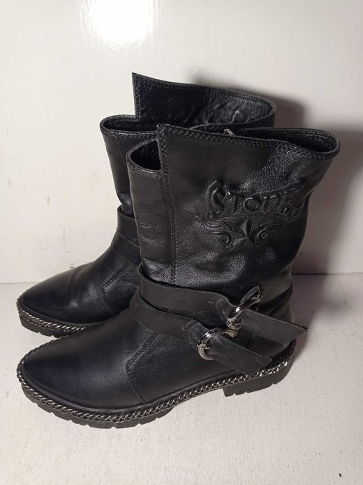 botki skórzane Stone