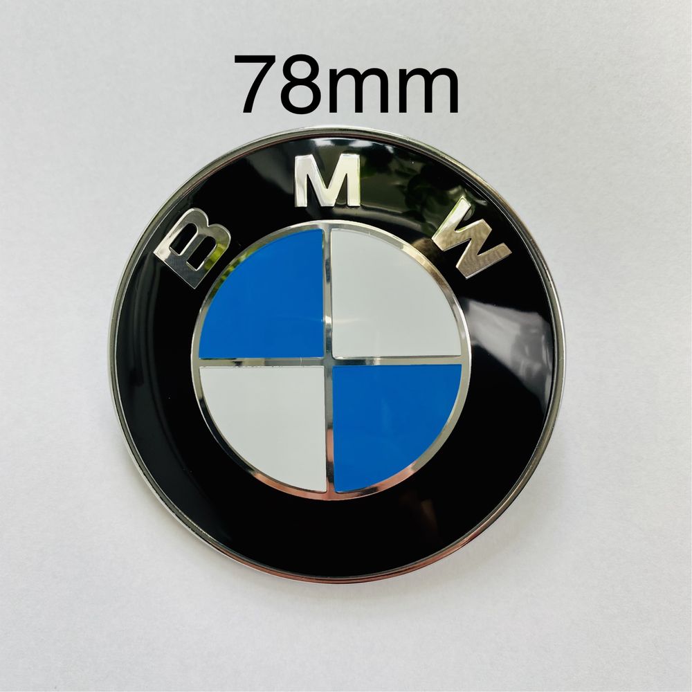 BMW emblemat 82/78/74mm logo znaczek e36 e38 e39 e46 e53 e60 e90 e81