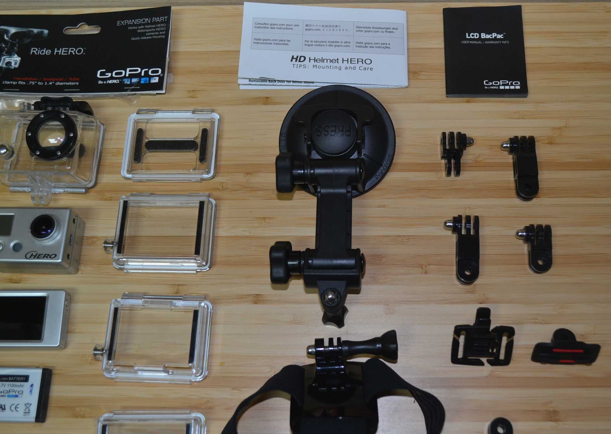 GOPRO Original + diversos acessórios