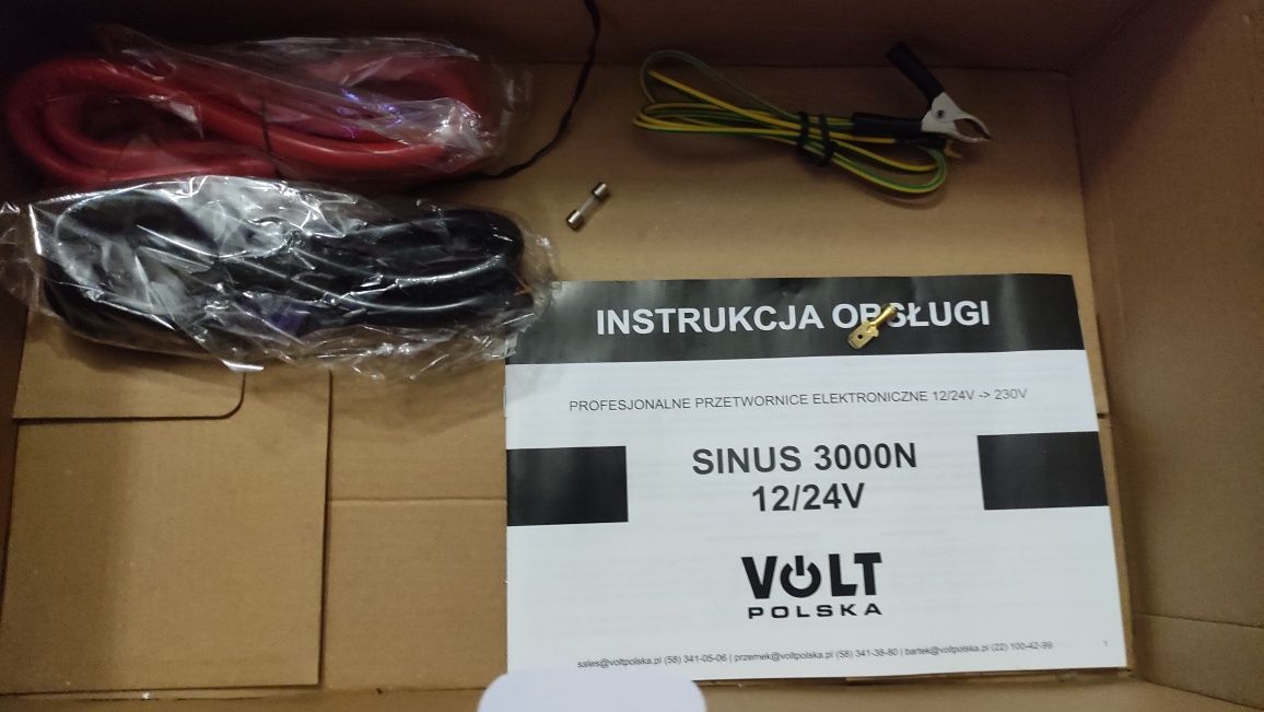 Przetwornica na gwarancji Volt Sinus 3000 , 12V