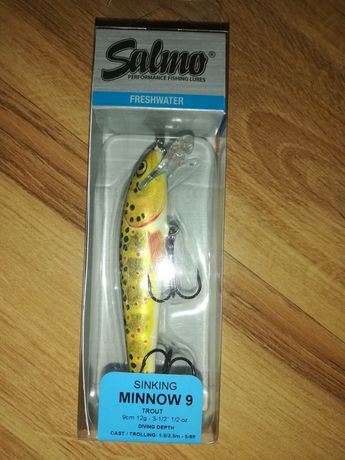 Woblery, wobler Salmo minnow 9 Trout