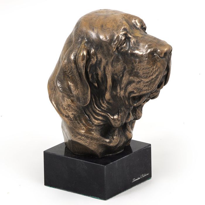 Fila Brasileiro głowa na kamieniu Art-Dog