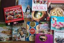 Zestaw 16 publikacji o tematyce kulinarnej