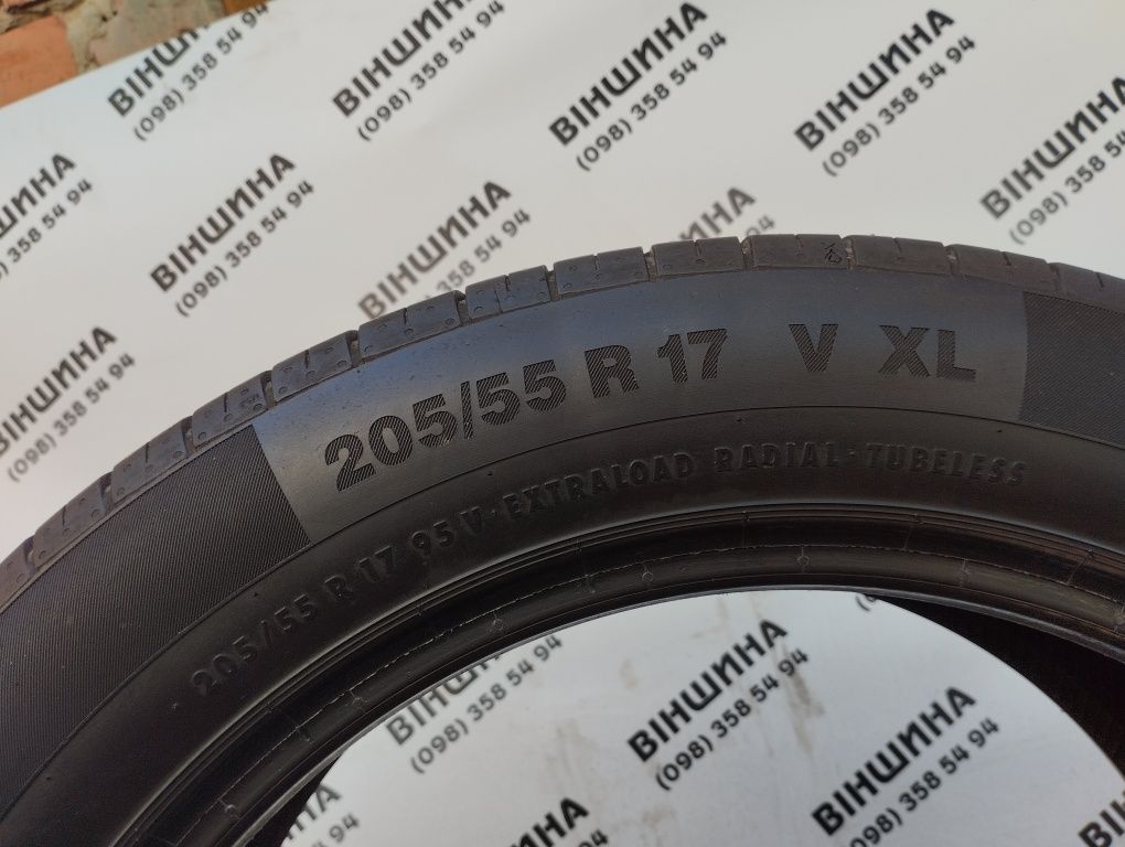 Шини 205/55 R 17 Continental ContiPremiumContact 5. Пара. Колеса склад