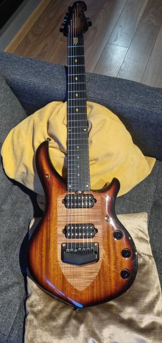 Music Man Majesty 7 20th Anniversary Honey Butter Burst