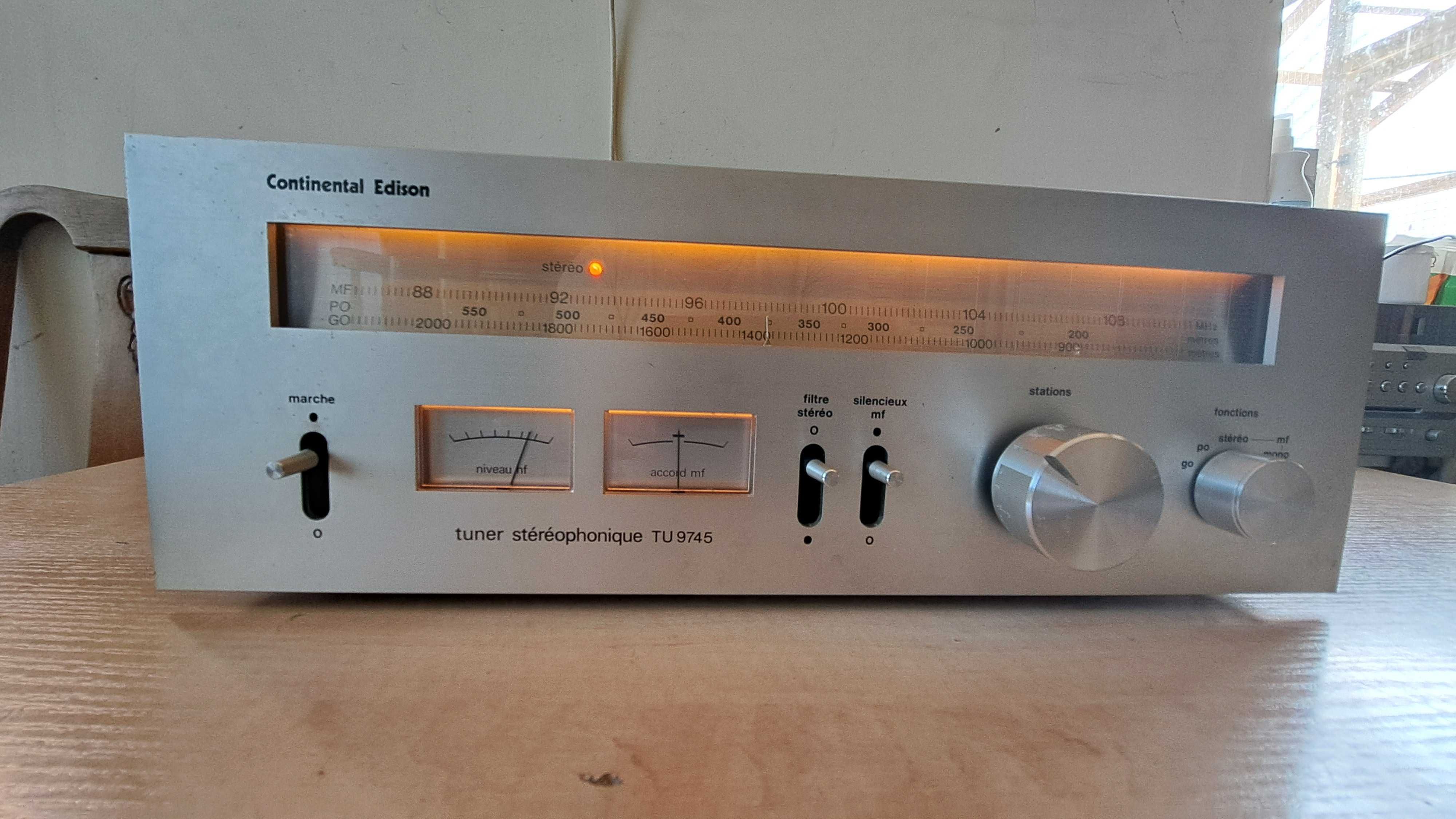 Tuner, radio,wieża, Continental edison TU9745