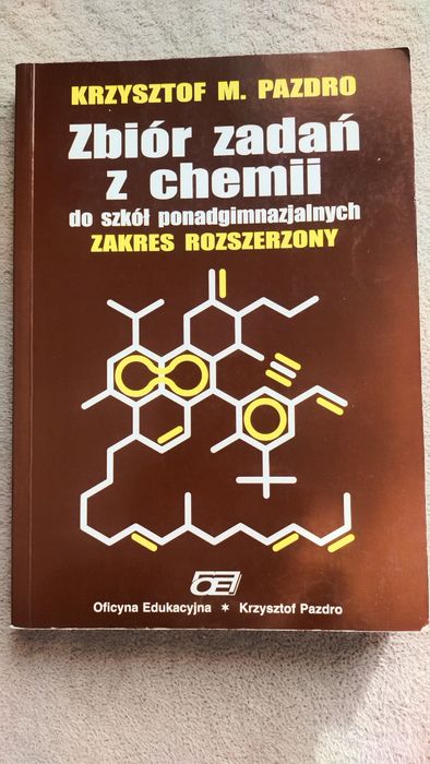 Zbiór zadań z chemii zakres rozszerzony Krzysztof Pazdro