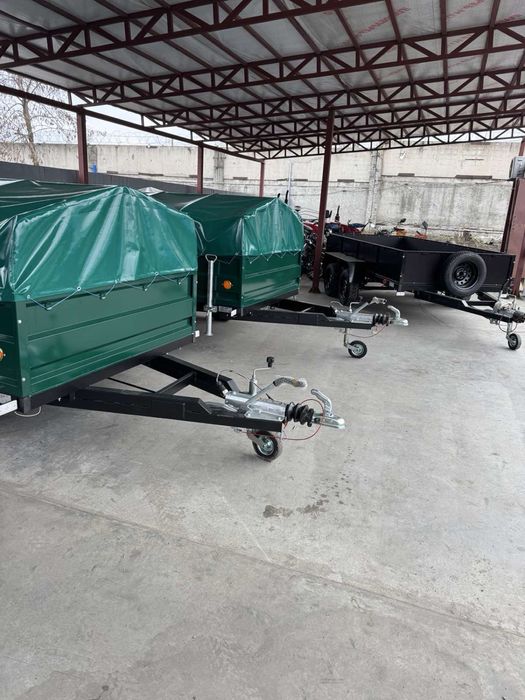 Двовічний  причіп Дніпро-250 з гальмами на 2т