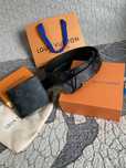 Gift set Louis Vuitton belt and wallet pasek ta potrfel