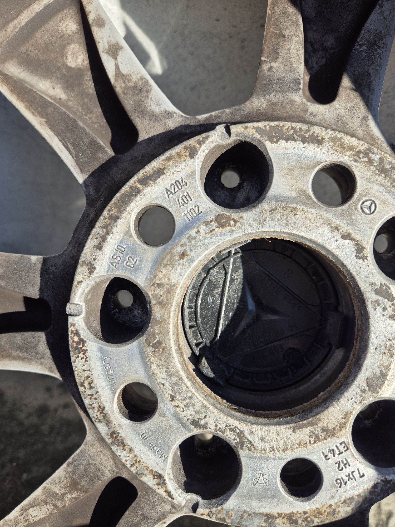 Koła zimowe alufelgi 16' Mercedes C klasa w204 205/55/16 GoodYear