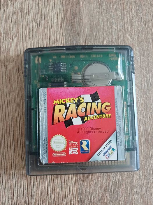 Mickey's Racing Adventure Nintendo Game Boy Color