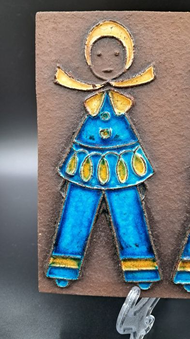 Plakieta ceramiczna Dietlinde Hein, lata 60