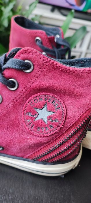 Converse trampki 35 za kostkę skóra