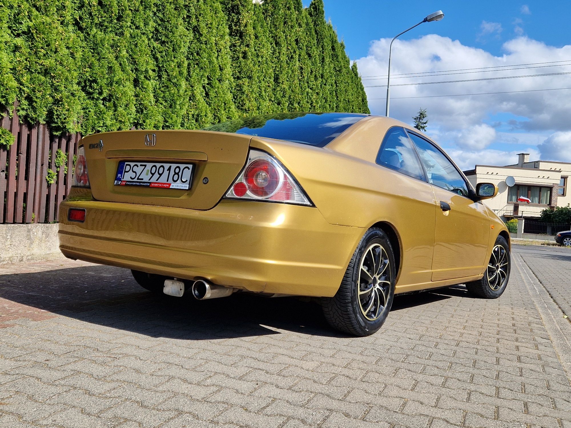 Honda Civic Coupe 1.7 V-Tec 125KM*Piękny kolor*Klima*Zadbana