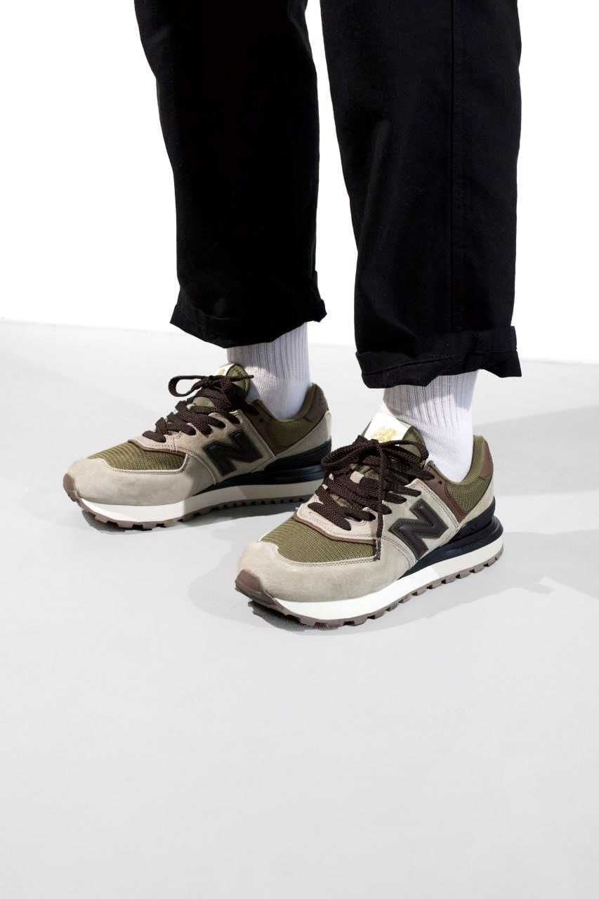 New Balance 574 Legacy Olive/Black/Brown --- є інші кольори