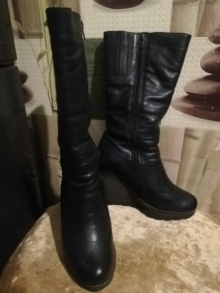 Женские сапоги зима 37р.