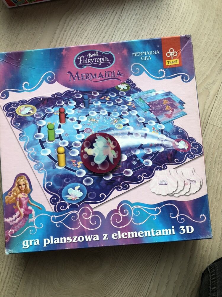 Gra planszowa Barbie Syrenkolandia/ Mermaidia