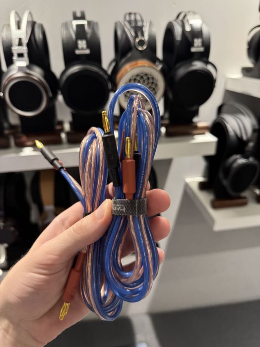 Przewody Głośnikowe OFC Copper Banana Plug 1.5m - Wysokiej Jakości