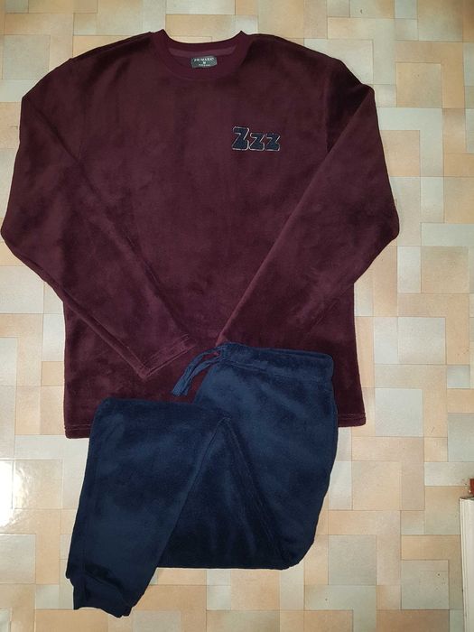 Мега теплый пушистый комплект, пижама меховушка, плюш Primark М р-р