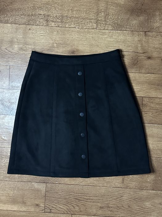 Спідниця Замшева, Чорний Колір