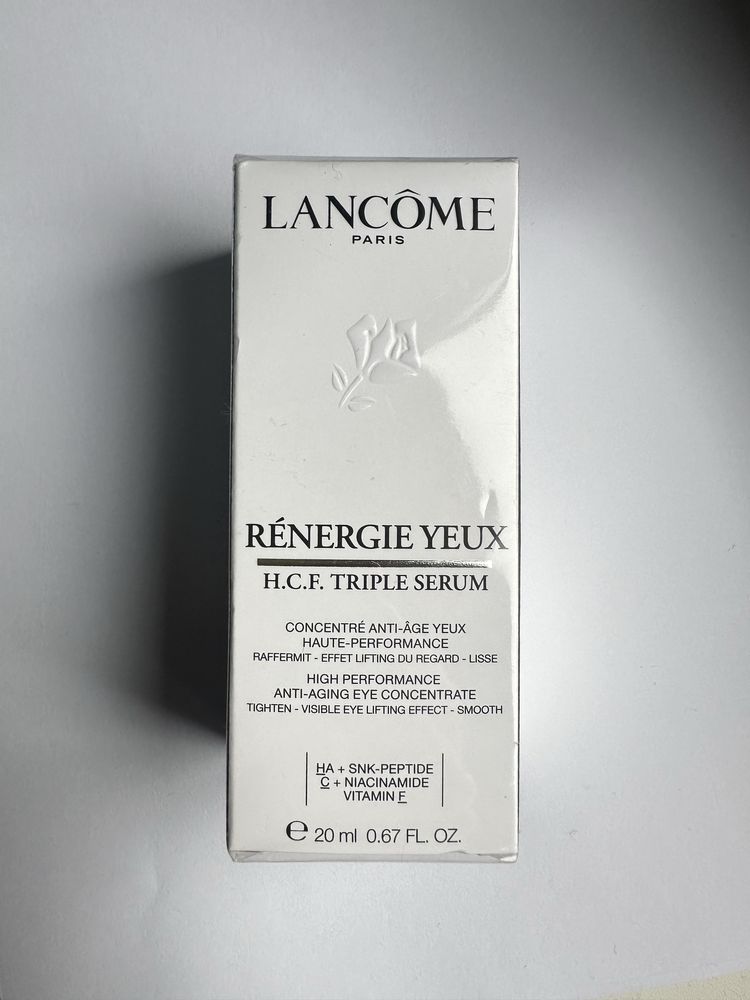 Lancôme Rénergie H.C.F. Triple Serum pod oczy 20 ml nowy w folii