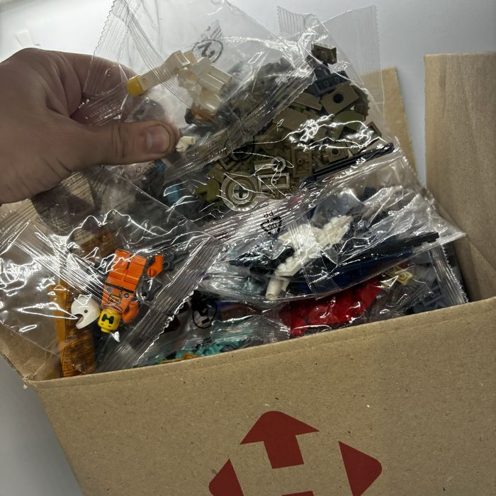 Конструктор на ВАГУ мікс дитячий (сумісний з lego) лего 1кг фігурки