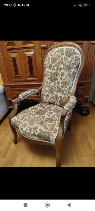 Крісла антикваріат гобелен