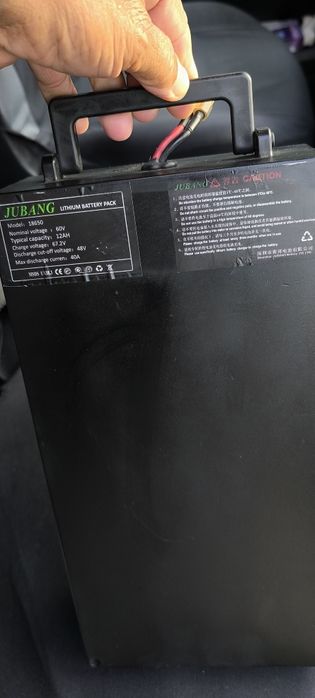 Bateria de lítio 60 volts