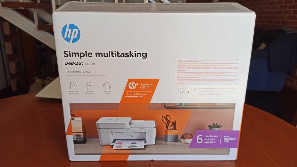 Impressora Multifunções HP DeskJet 4120e