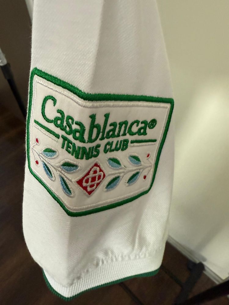 Koszulks Polo biala Casablanca