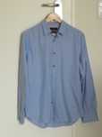 Camisa Clássica Azul Nova Massimo Dutti