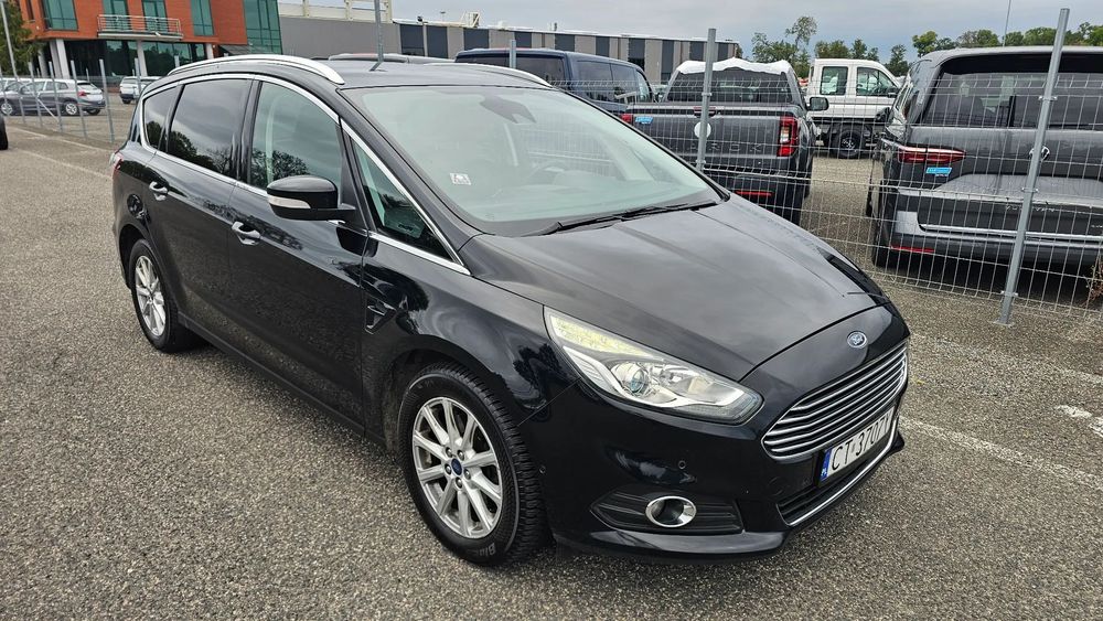 Ford S-Max 2.0D 150KM/Automat/7Miejsc/Podgrz Fotele/LED/Stan BDB/Gotowy Do Jazdy