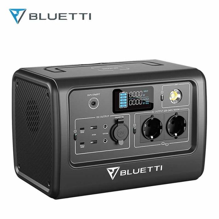 Зарядна станція - Bluetti EB70 (1000 Вт/716 Вт⋅ч), екофлоу/ecoflow
