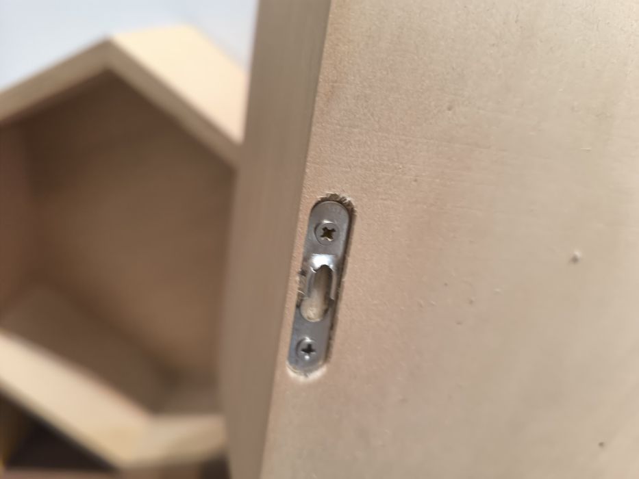 Półki sześciokątne - plaster miodu zestaw 3szt.