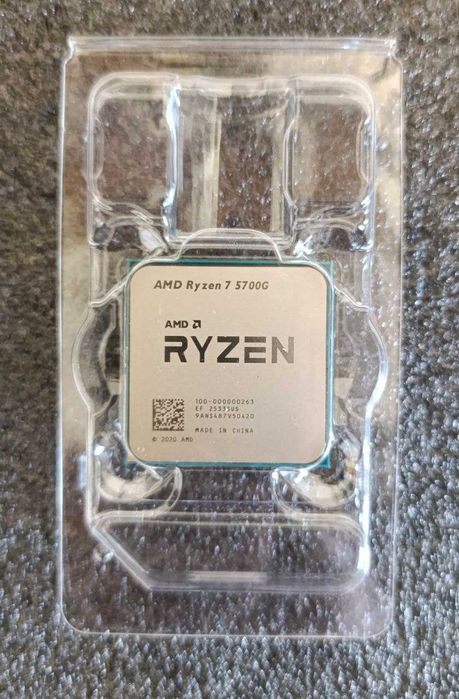 Ryzen 7 5700G + 32 DDR4 + B550 Материнська плата Комплект Новий Vega 8