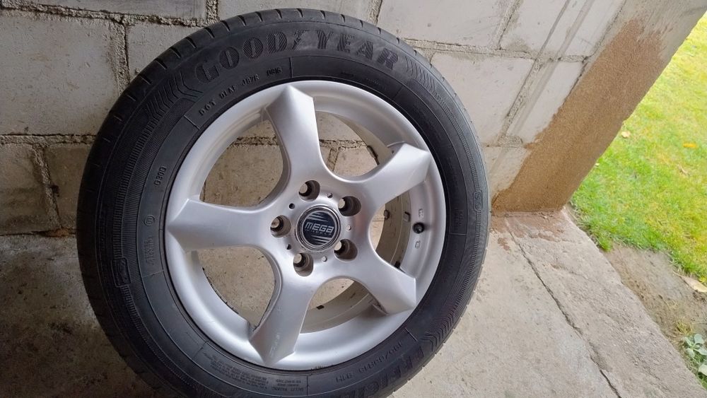 Alufelgi 15" Opel Astra H, Saab 5x110 plus opony letnie