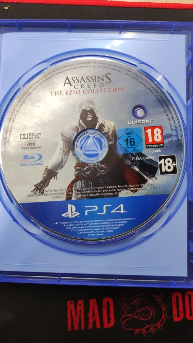 Assassin's creed the ezio collection на PS4