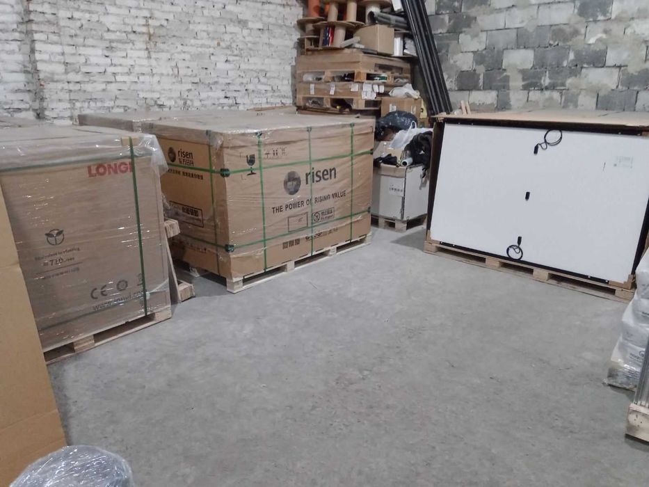 Сонячні панелі, батареї Longi Solar 435, 615, 645W. Солнечные панели