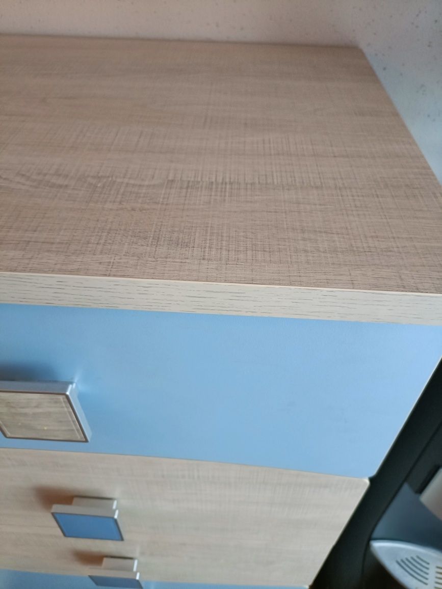 Regał słupek szuflady tenus