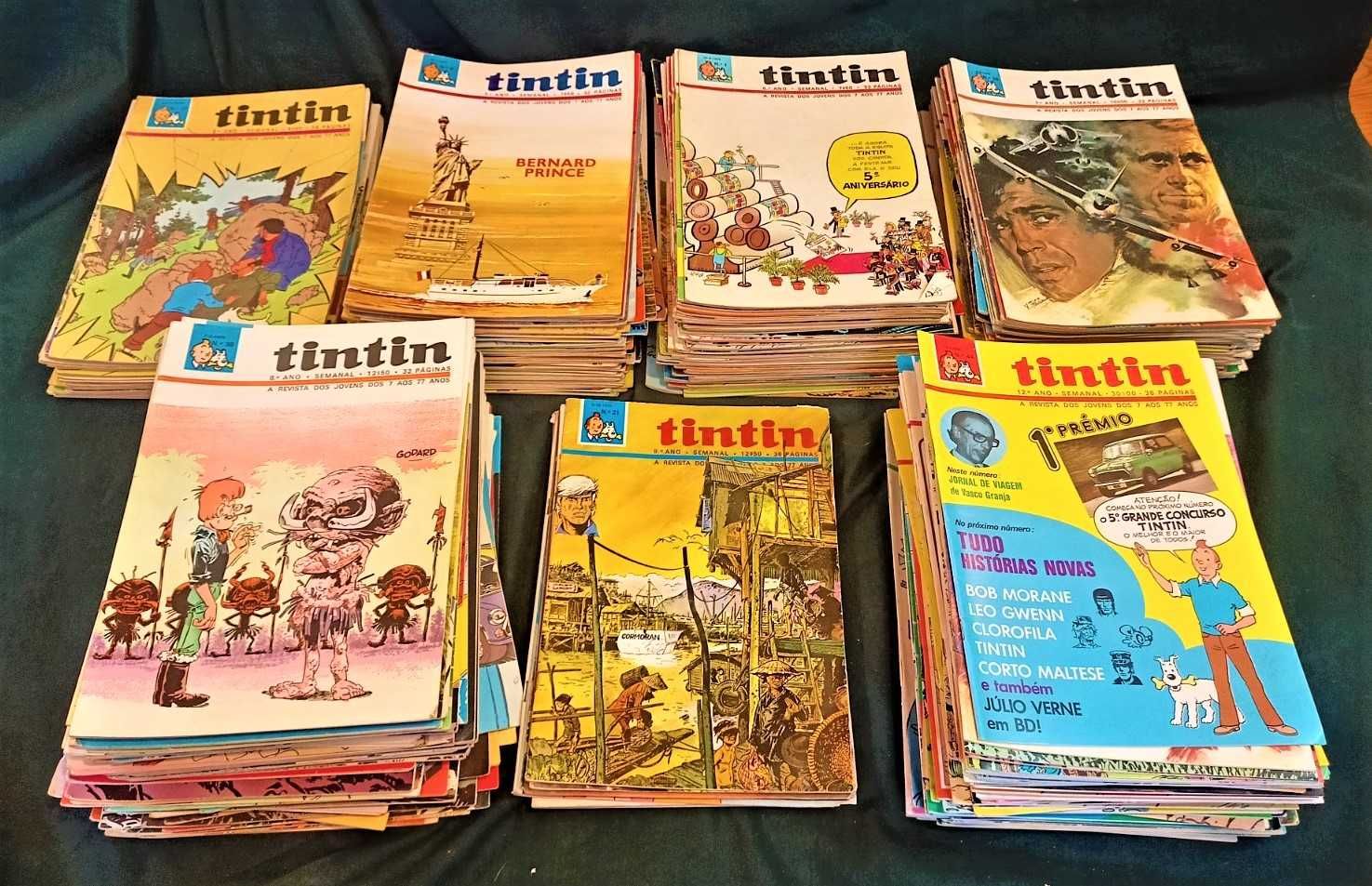 Revistas Semanais o Tintin