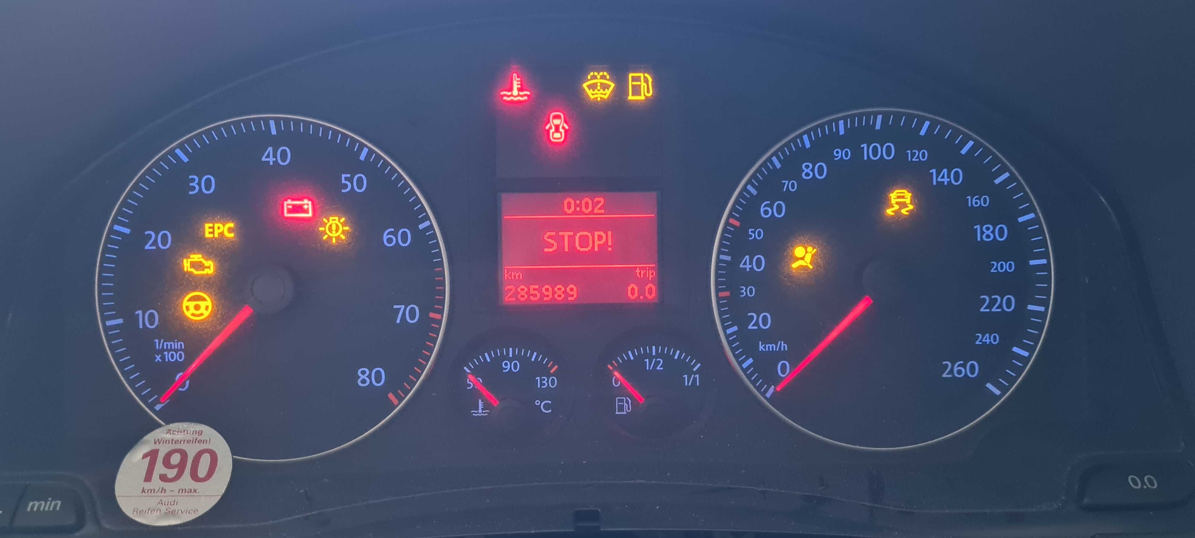 Licznik zegary Golf V benzyna