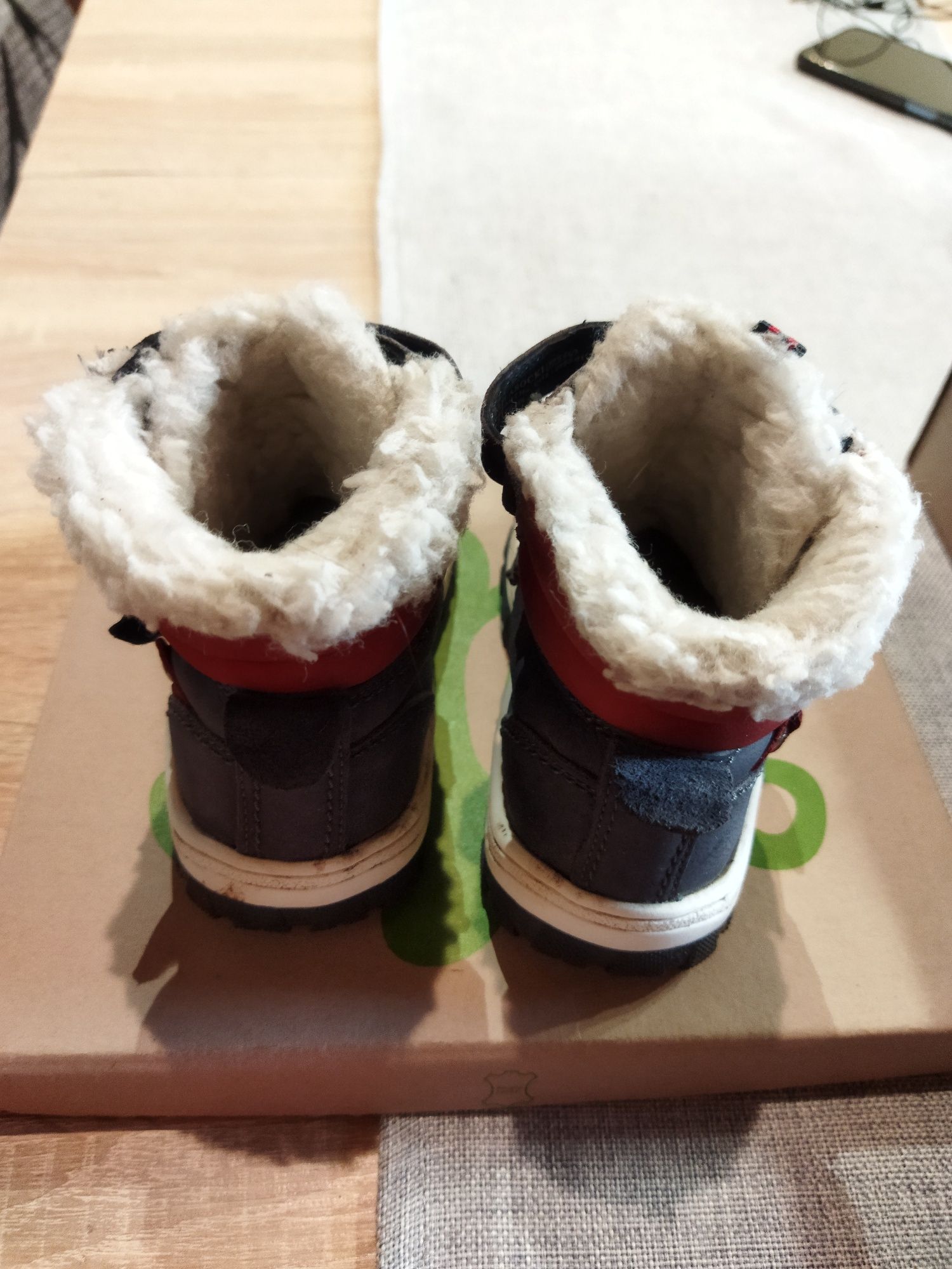 Buty zimowe chłopięce