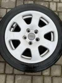 Alufelgi 5x112 15 cali Audi A3 A4 A6 TT opony lato 195/60/15